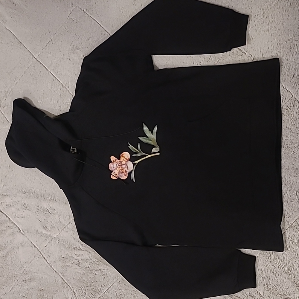 Detache Labs black large hoodie